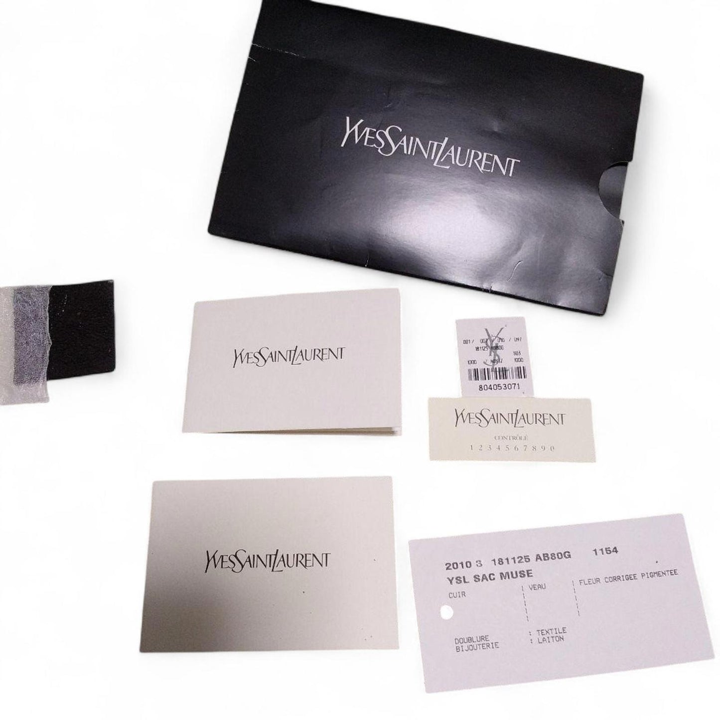 Saint Laurent - Black Leather Satchel Bag