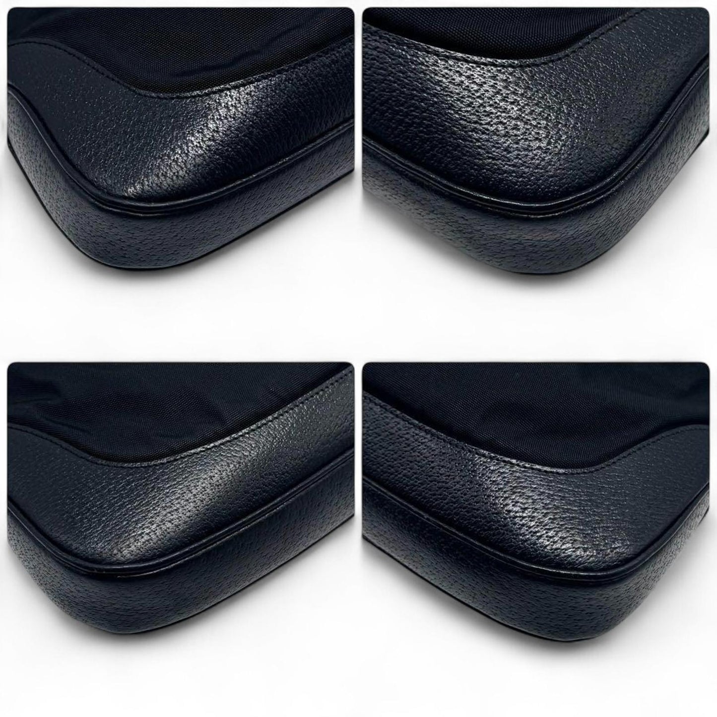 Gucci - Black Jackie Leather Shoulder Bag Silver-Ton