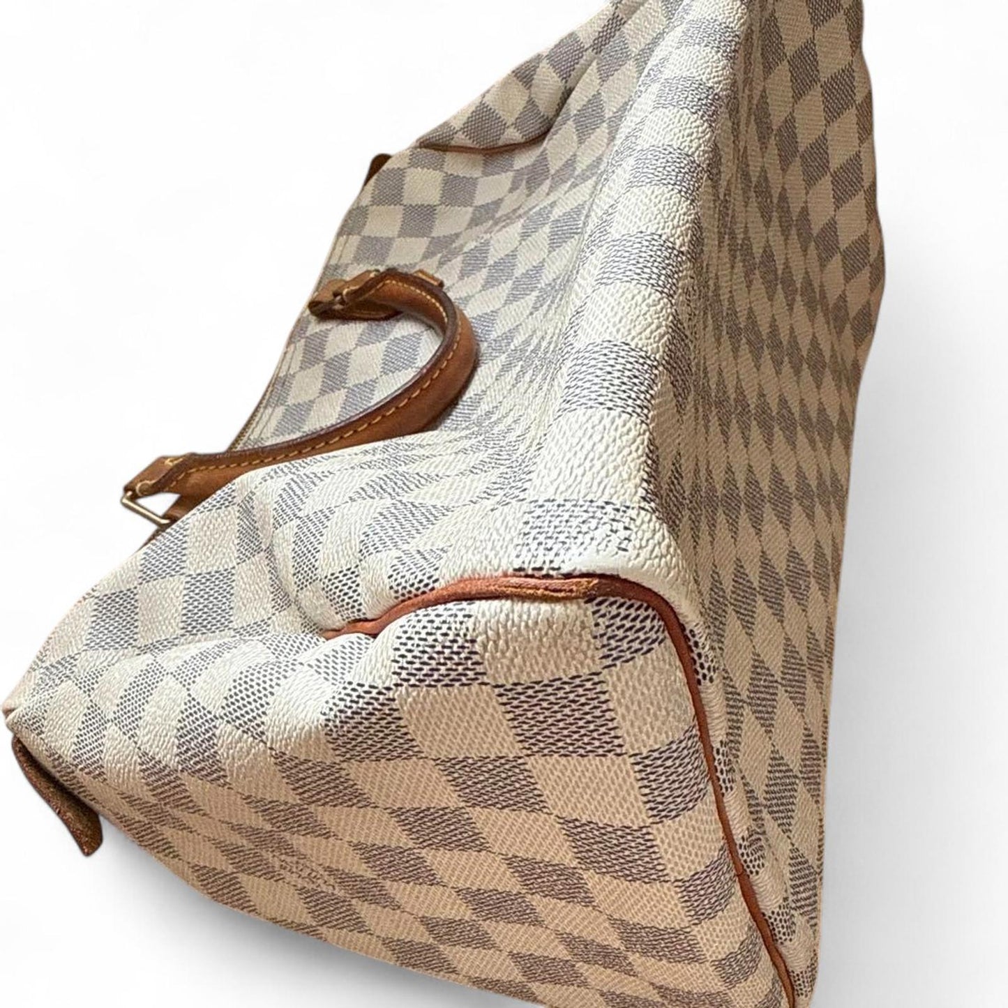Louis Vuitton - Damier Azur Speedy 30 Satchel Bag