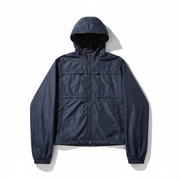 Prada Sport - SS10 Navy Blue Windbreaker Jacket Hooded