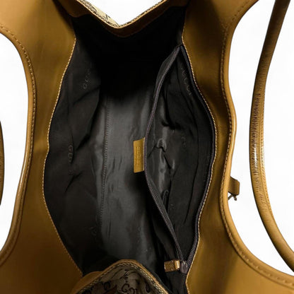 Gucci - Jackie Canvas Shoulder Bag