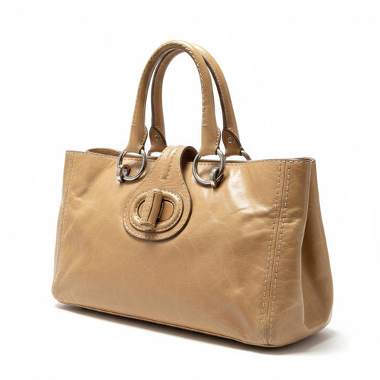 Prada - Beige Leather Handbag