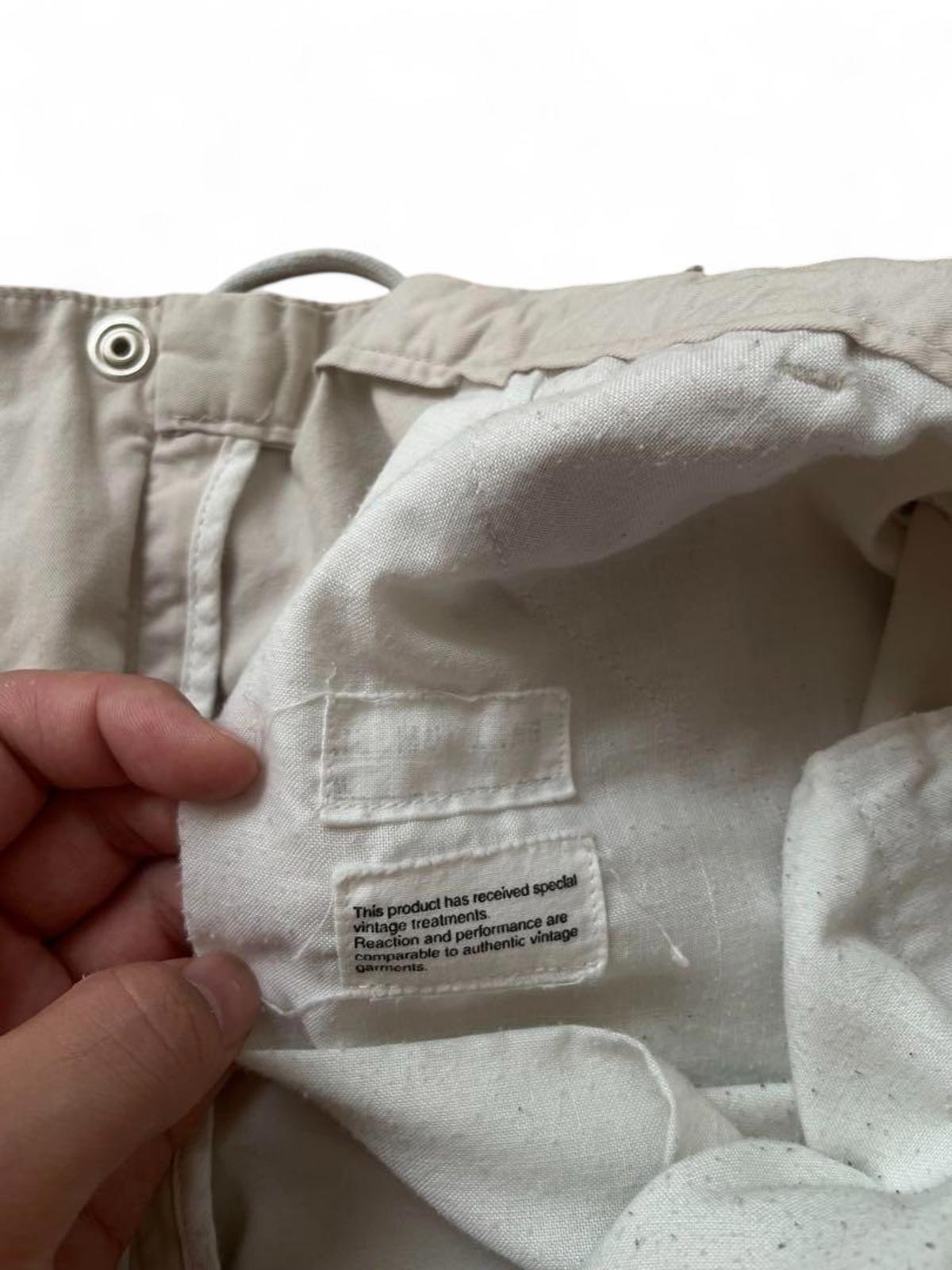 Helmut Lang - Men's Casual Pants Beige Cotton Relaxed Fit