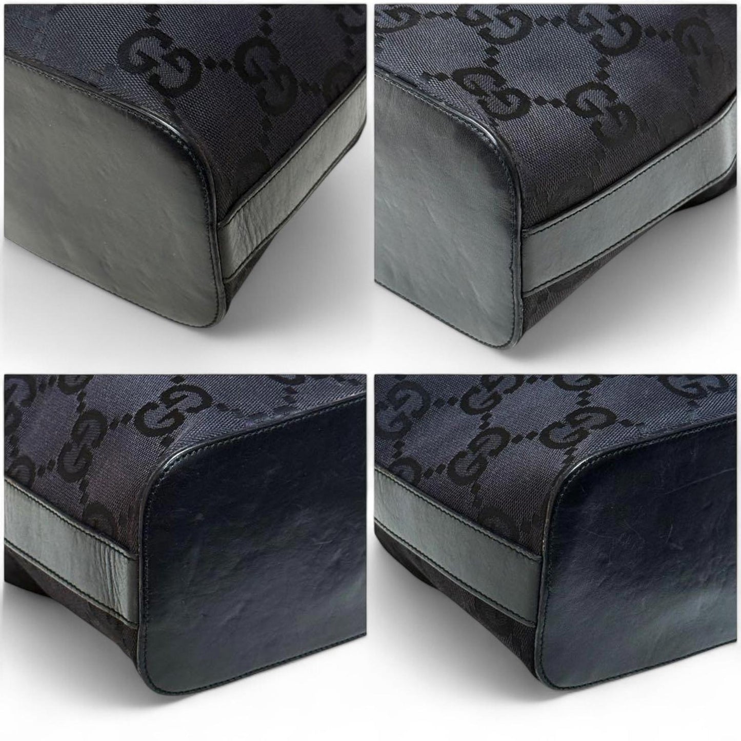 Gucci - Women's Black GG Shoulder Bag