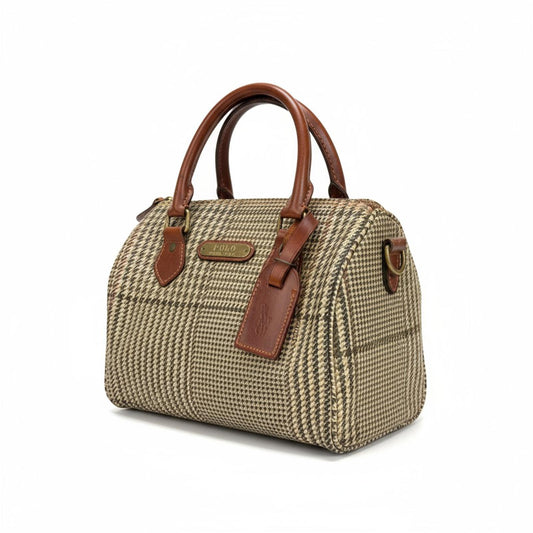 Polo Ralph Lauren - Vintage Houndstooth Pattern Handbag