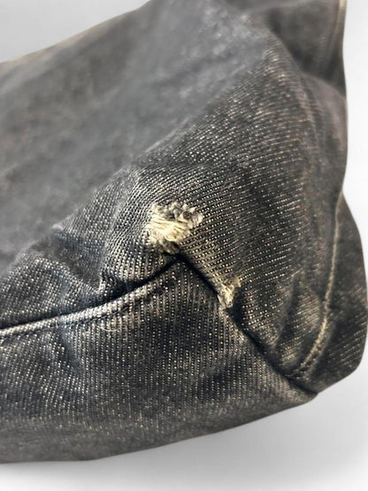 Dior - Denim Tote Bag with Charm Detail