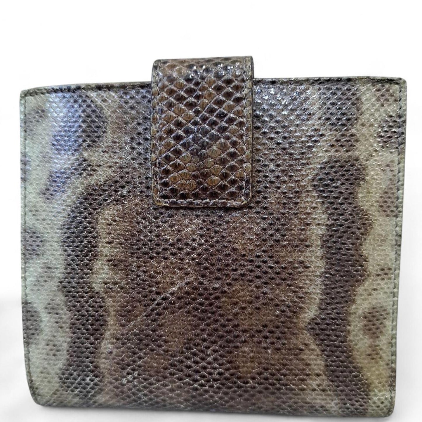 Gucci - Men's Leather Wallet Snake Print