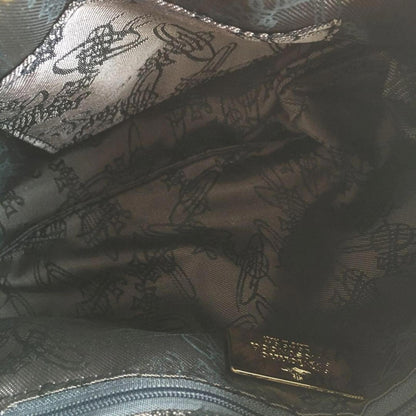 Vivienne Westwood - Plaid Pattern Shoulder Bag Burgundy