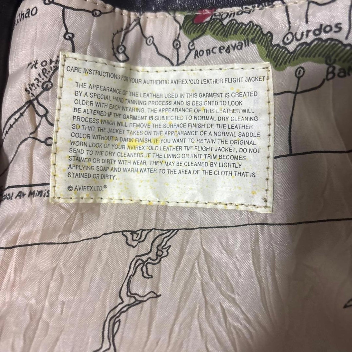 Avirex - U.S. Navy G-1 Leather Flight Jacket with Military P