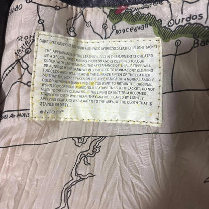 Avirex - U.S. Navy G-1 Leather Flight Jacket with Military P