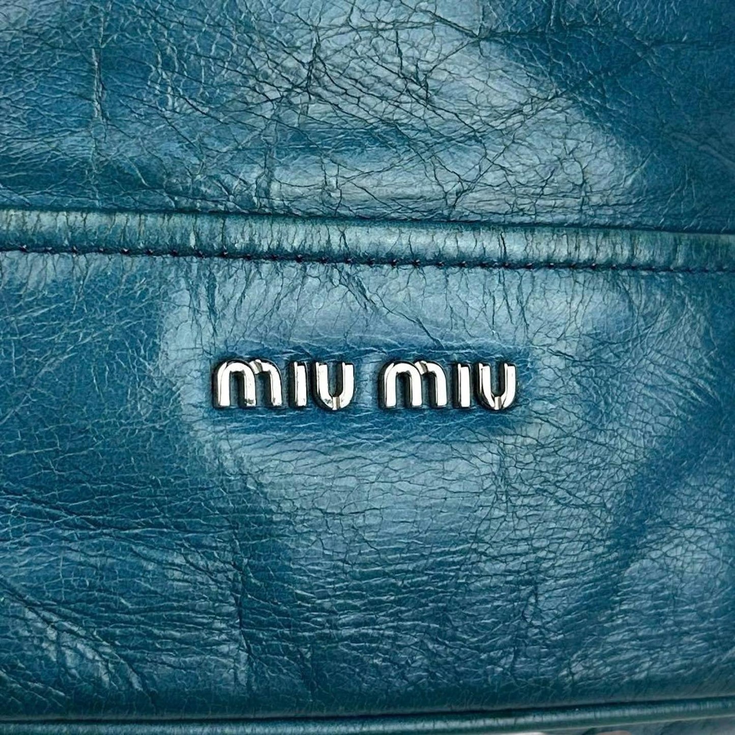 Miu Miu - Bucket Leather Shoulder Bag