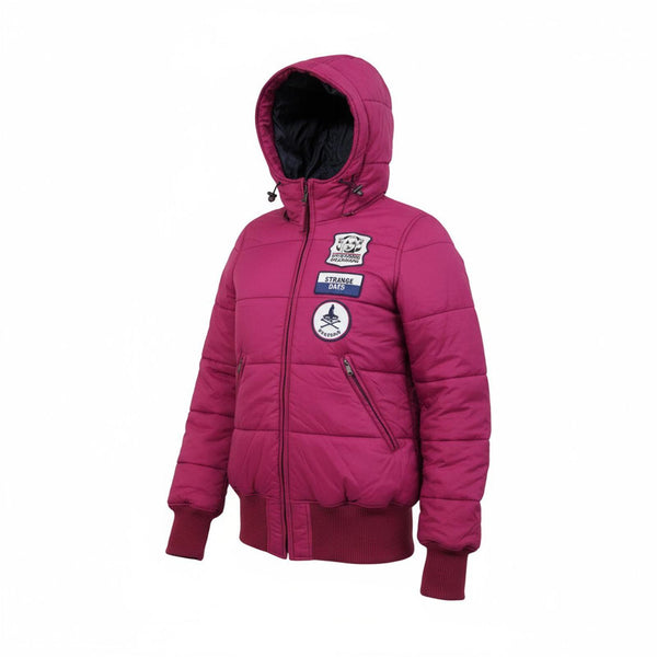 Hysteric Glamour - Quilted Hooded Jacket Patched