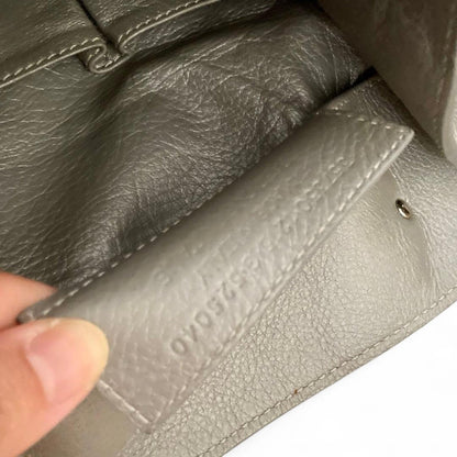 Balenciaga - Classic Silver Leather Tote Bag