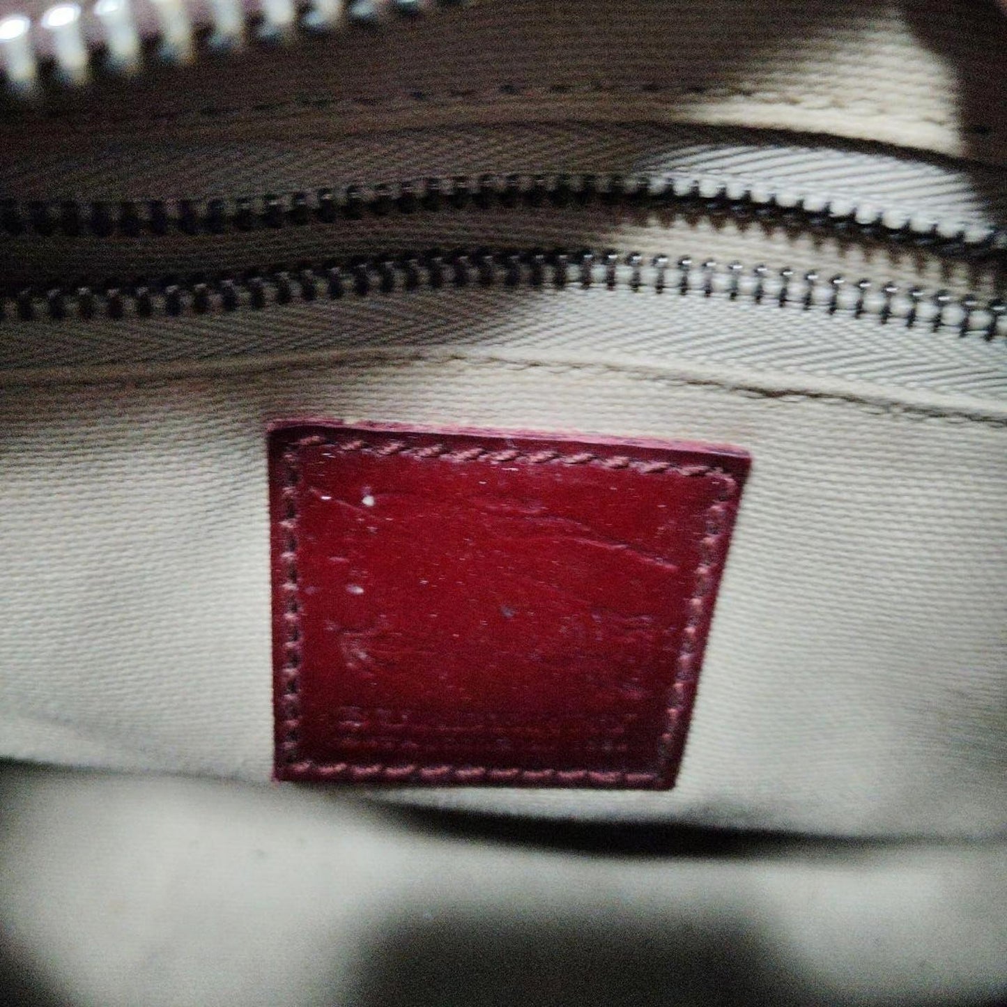 Burberry - Women's Satchel Bag in Beige and Red Checkered