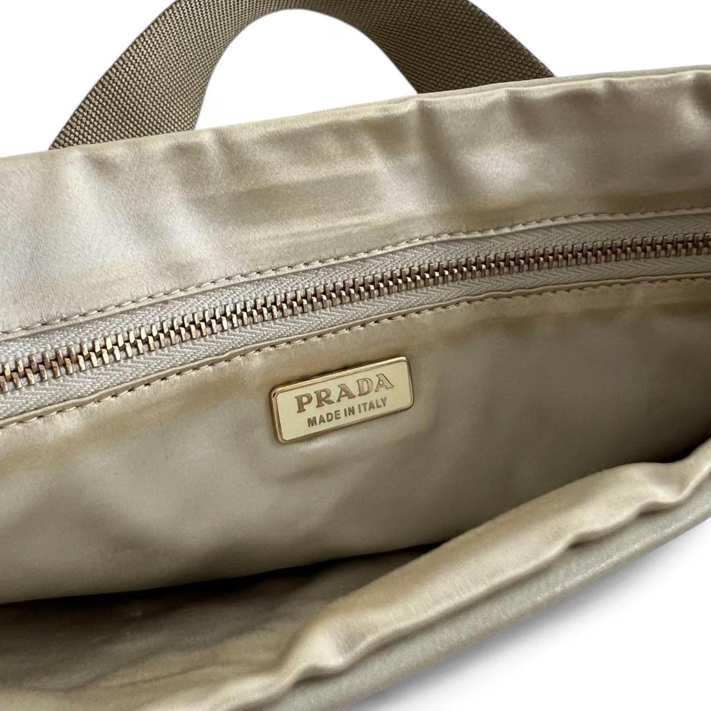 Prada - Punching Leather Shoulder Bag