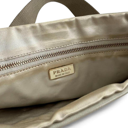 Prada - Punching Leather Shoulder Bag