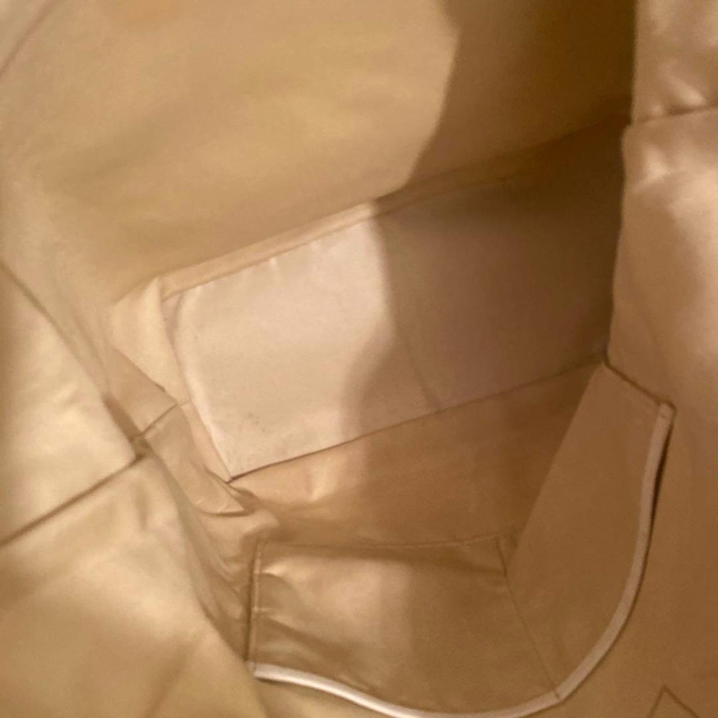 Louis Vuitton - Beige Monogram Canvas Hobo Bag with Leather