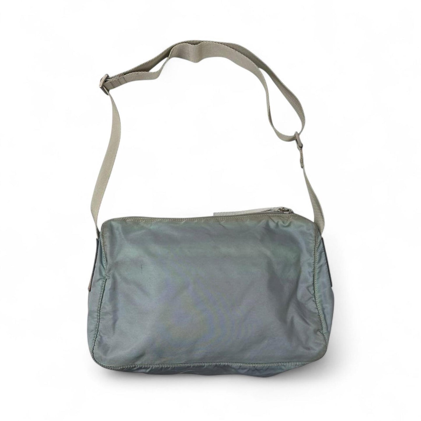 Prada - Shoulder Bag Light Grey Nylon