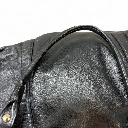 Prada - Black Leather Shoulder Bag