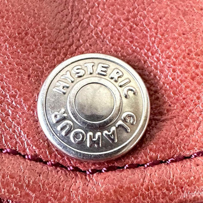 Hysteric Glamour - Men's Brown Leather Biker Jacket