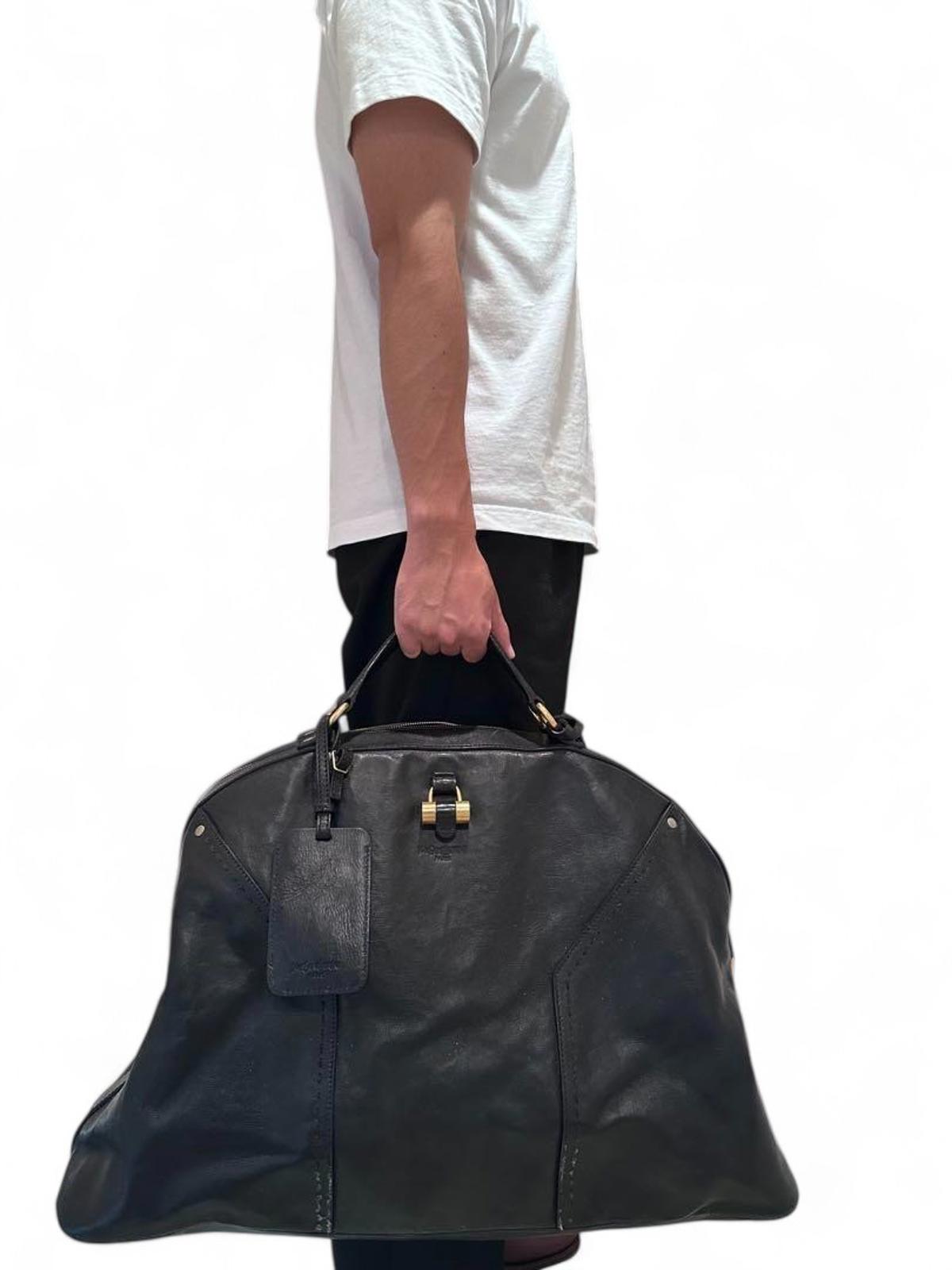 Yves Saint Laurent - Black Leather Handbag