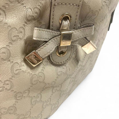 Gucci - Beige Monogram GG Canvas Tote Bag