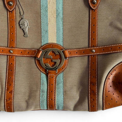 Gucci - Sherry Line Handbag Brown