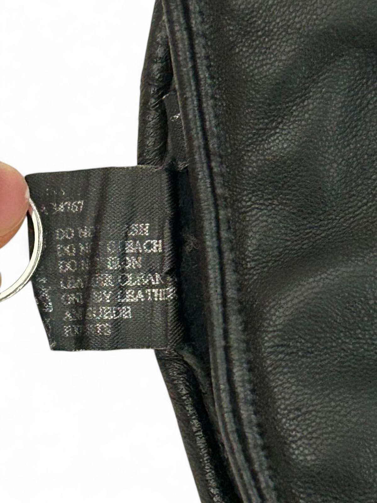 Prada - Black Leather Ice Hockey Protective Gloves