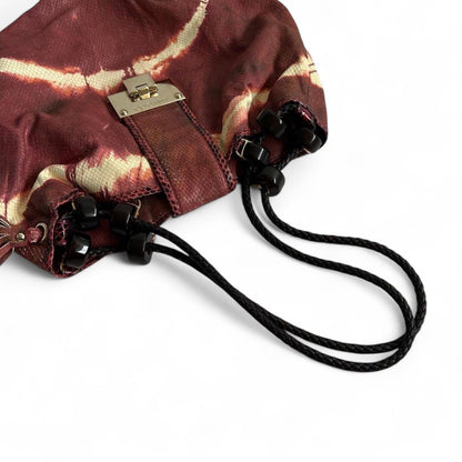 Jimmy Choo - Python Fringe Tote Hand Bag