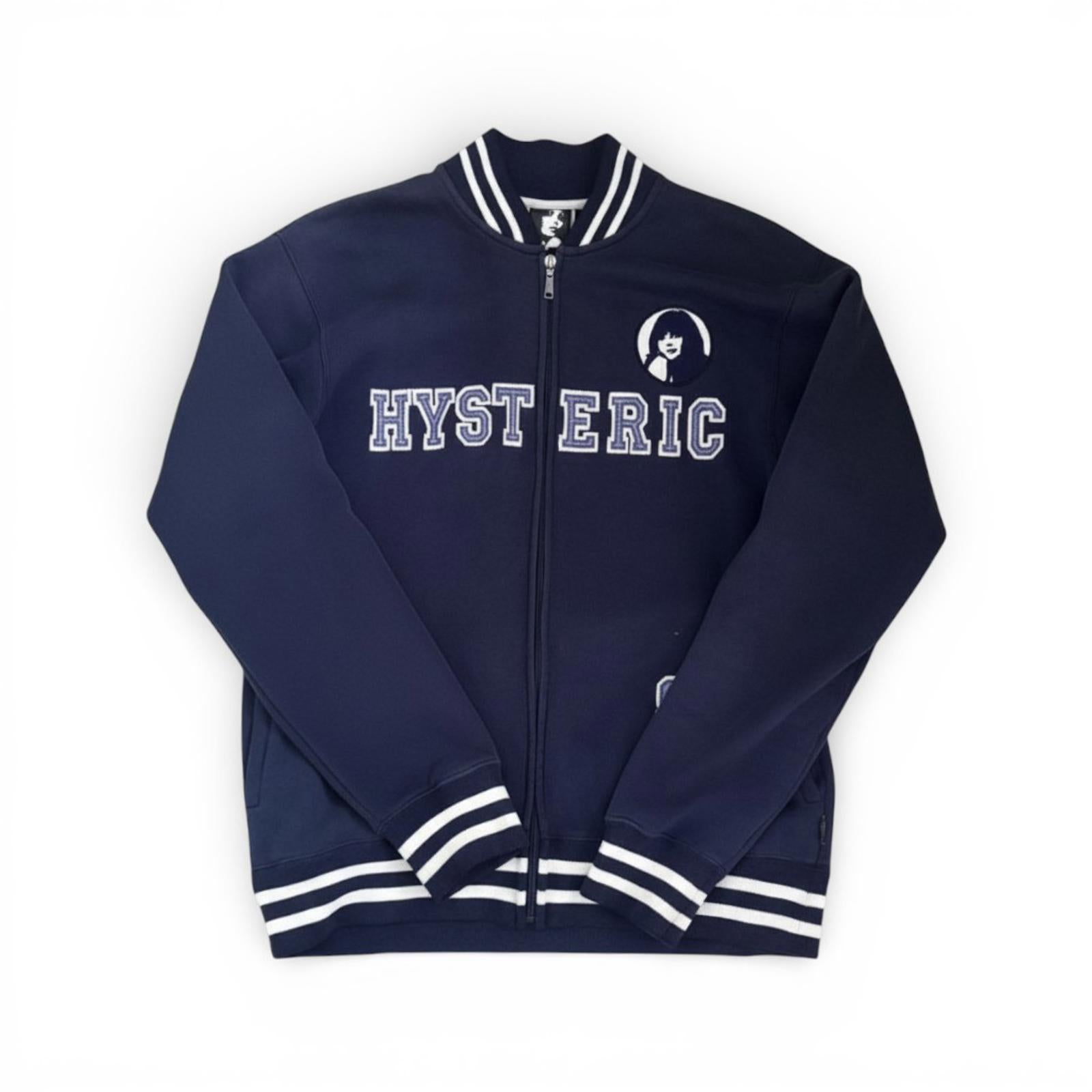 Hysteric - Varsity Jacket Navy Blue