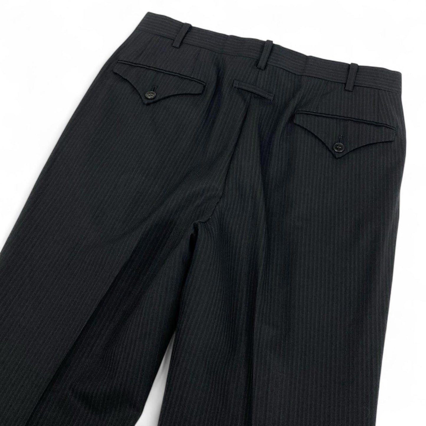 Jean Paul Gaultier - Black Pinstripe Two-Piece Suit Size