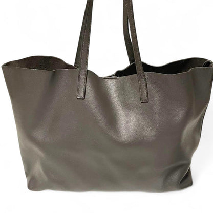 Saint Laurent - Large Leather Tote Bag Pouch
