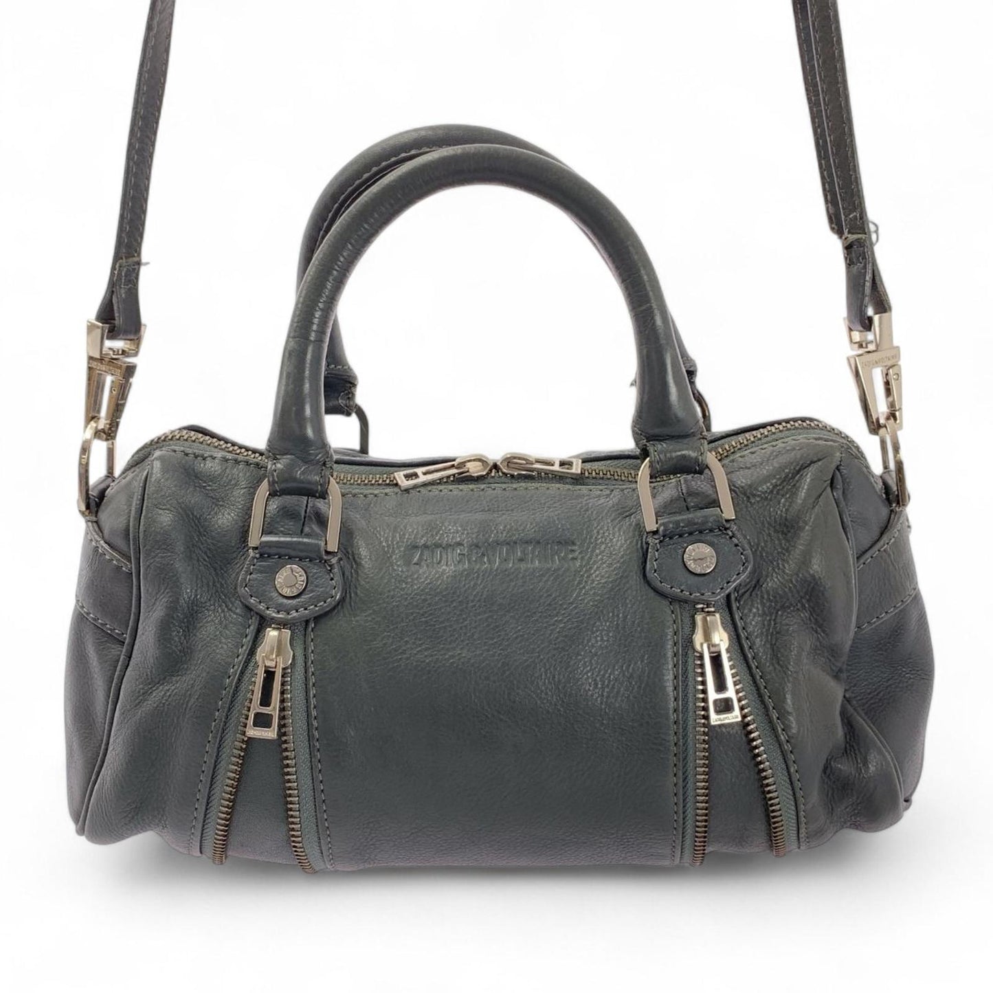 Zadig & Voltaire - Women's Leather Handbag with Adjustable Strap