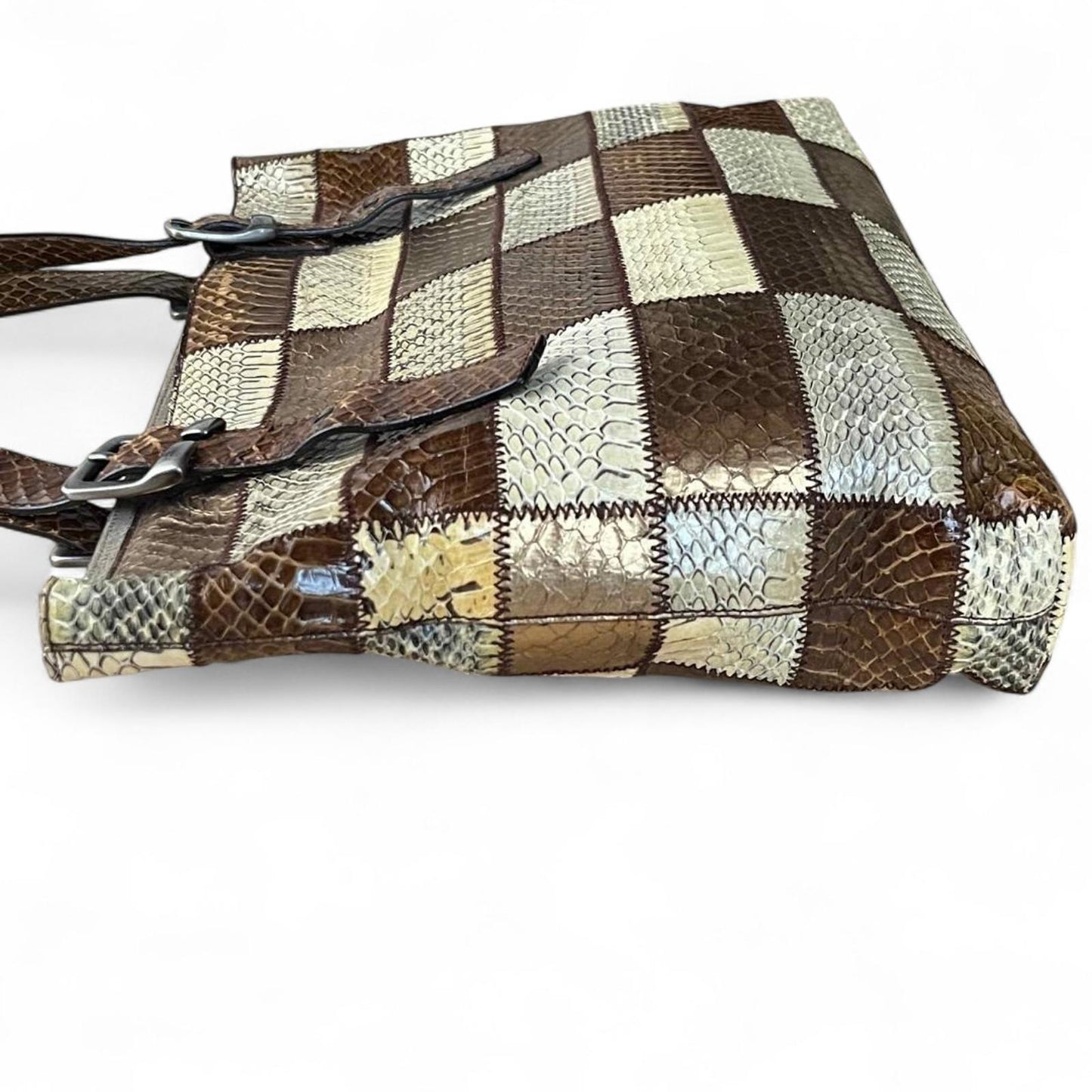 Miu Miu - Patchwork Leather Tote Bag