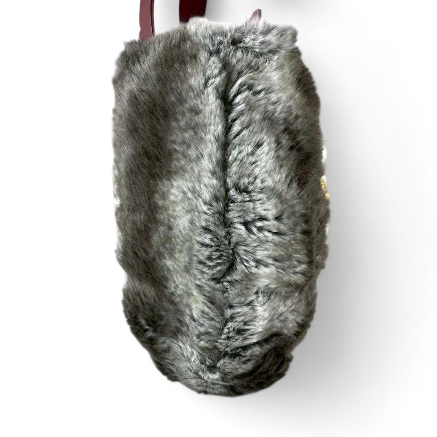 Vivienne Westwood - Faux Fur Tote Bag with Gold Charm