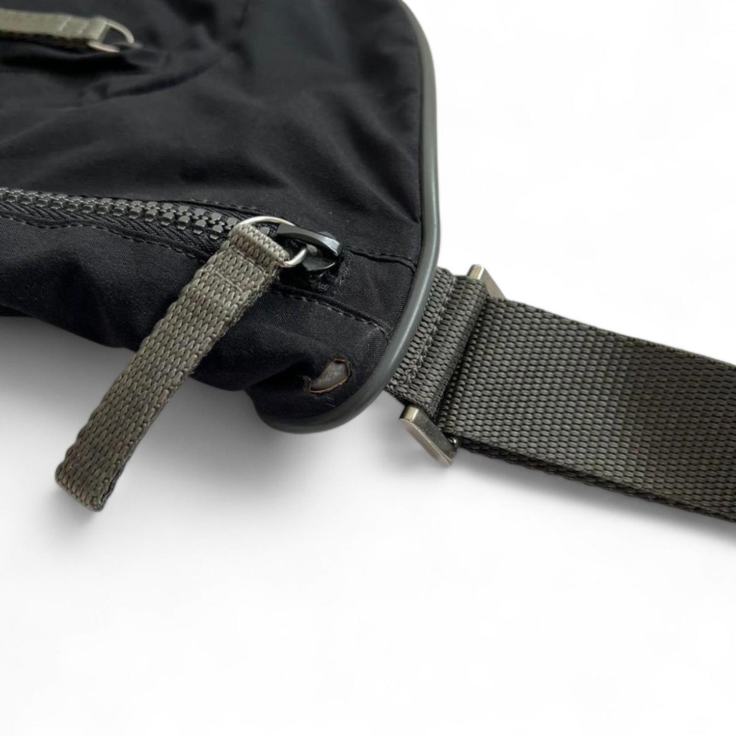 Prada Sport - Black Nylon Shoulder Bag Linea Rossa