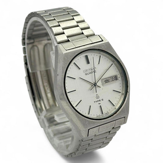 Seiko - Vintage Quartz Type II Men's Watch Stainless Steel
