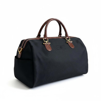 Balenciaga - BB Croco Mini Boston Handbag