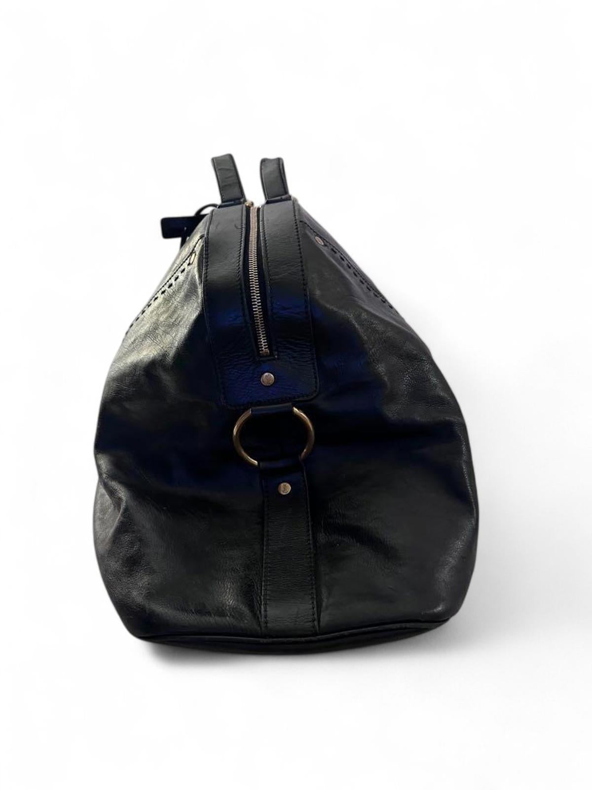 Yves Saint Laurent - Black Leather Handbag