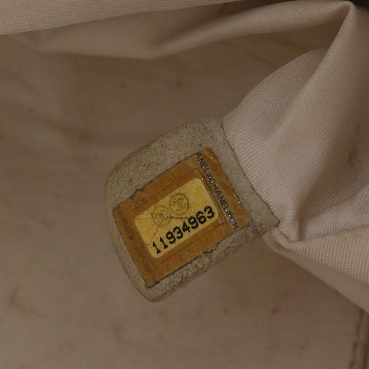 Chanel - Beige Quilted Leather Tote Bag