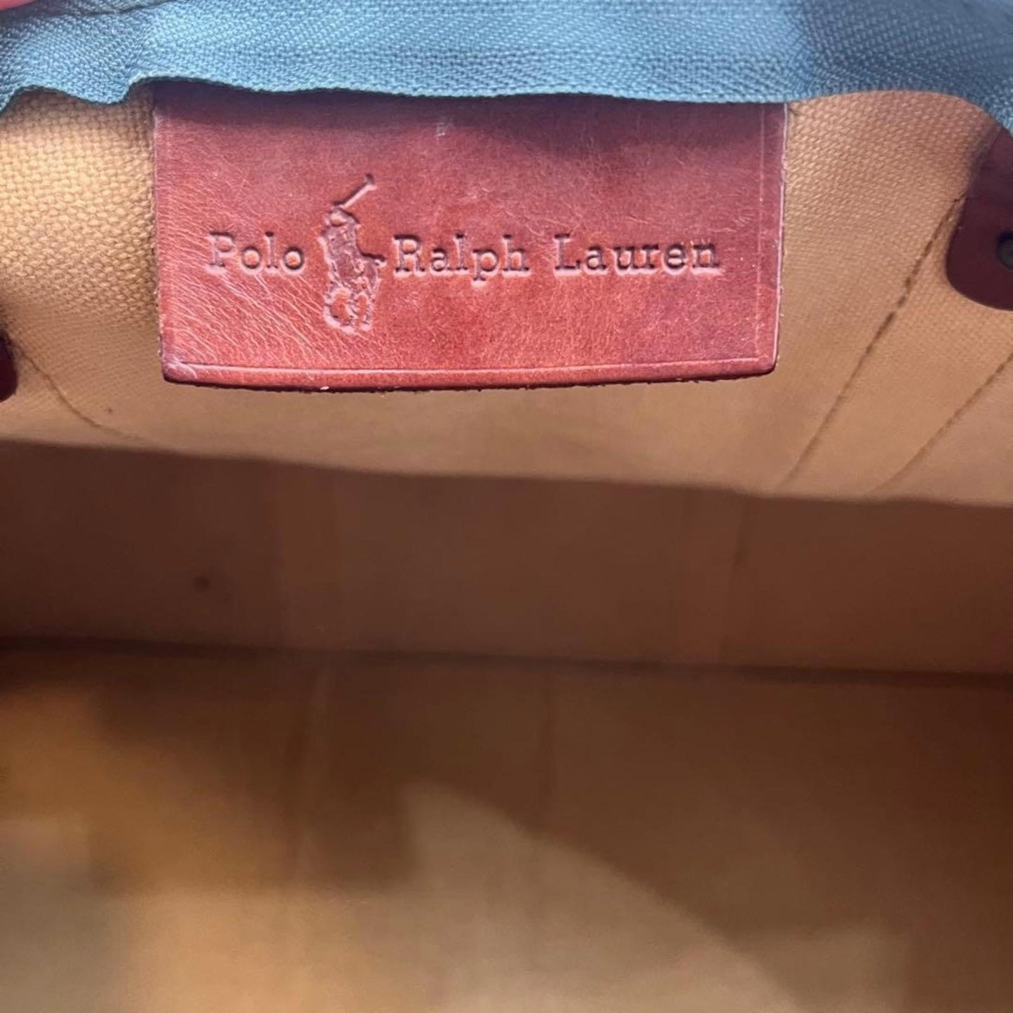 Ralph Lauren - Men's Travel Bag in Tartan with Leather Trim