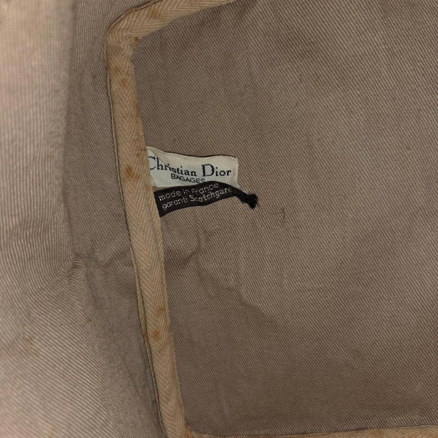 Dior - Vintage Monogram Canvas Handbag