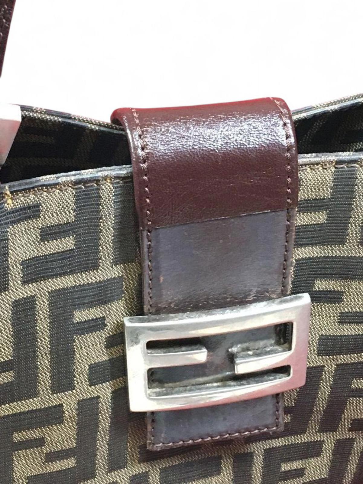 Fendi - Tote Bag Zucca Signature FF Logo