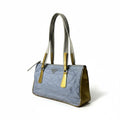 Prada - Quilted Nylon Handbag Gold Accents