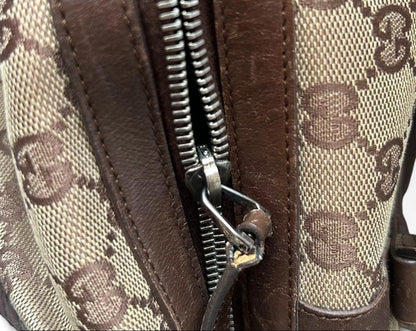 Gucci - Monogram Canvas Shoulder Bag Boston