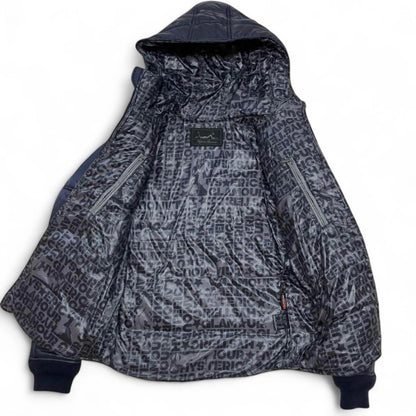 Hysteric Glamour - Navy Blue Puffer Jacket Hood