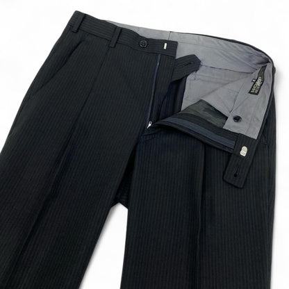 Jean Paul Gaultier - Black Pinstripe Two-Piece Suit Size