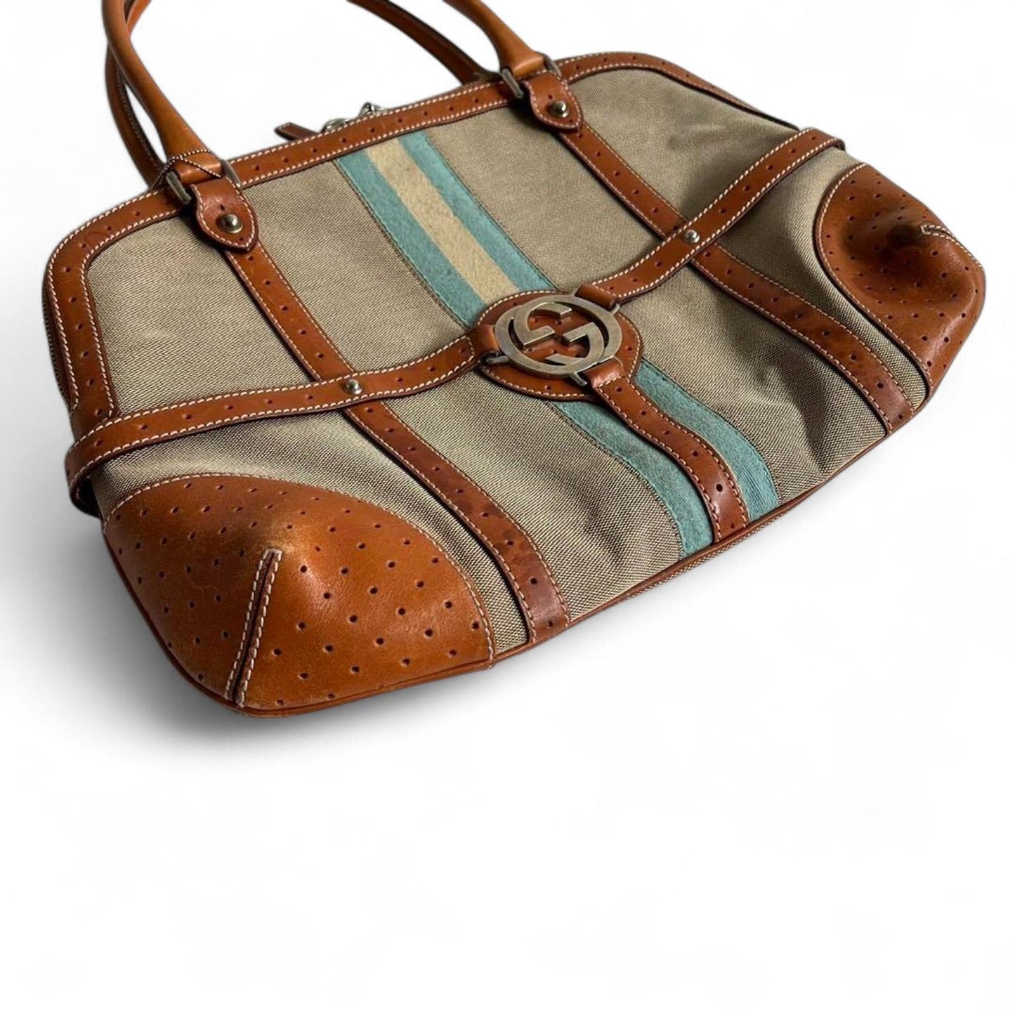 Gucci - Sherry Line Handbag Brown