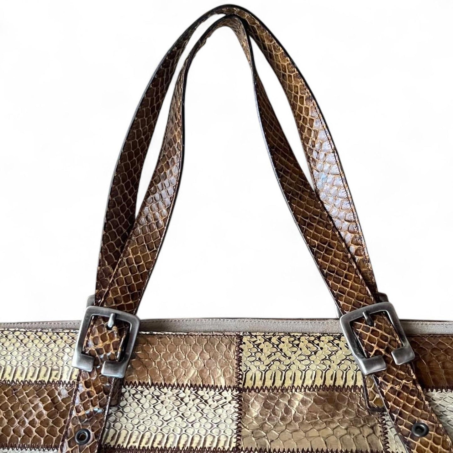 Miu Miu - Patchwork Leather Tote Bag