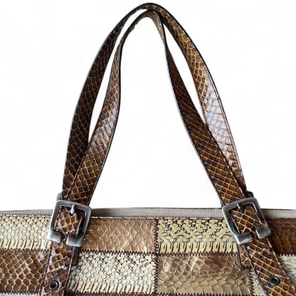 Miu Miu - Patchwork Leather Tote Bag